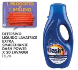 Italmark Detersivo liquido lavatrice extra smacchiante Dash Power offerta