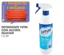 Italmark Detergente vetri con alcool Quasar offerta