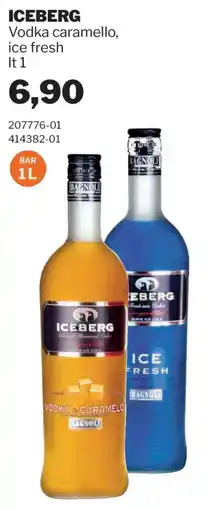 GrosMarket ICEBERG Vodka caramello offerta