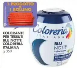 Italmark Colorante per tessuti Blu Notte Coloreria Italiana offerta