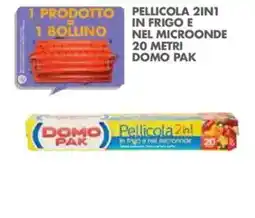 Italmark Pellicola 2in1 in frigo e nel microonde Domo Pak offerta