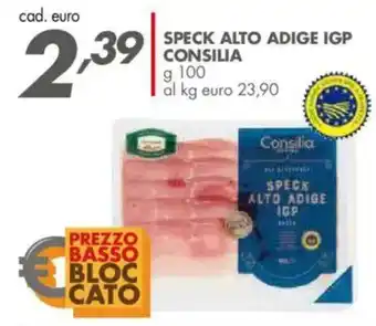 Italmark Speck Alto Adige IGP Consilia offerta