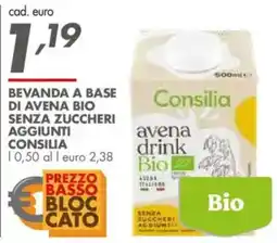Italmark avena drink Bio Consilia offerta