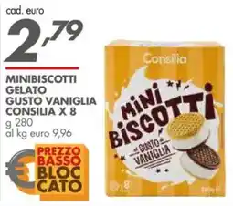 Italmark Minibiscotti gelato gusto vaniglia Consilia offerta