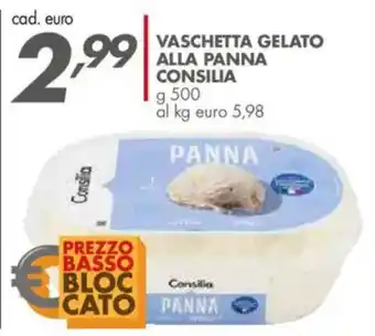 Italmark VASCHETTA GELATO ALLA Panna Consilia offerta