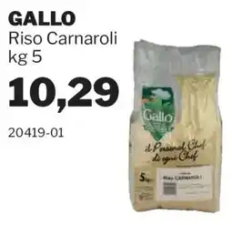 GrosMarket GALLO Riso Carnaroli offerta
