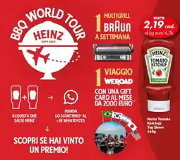 Italmark Heinz Tomato Ketchup offerta