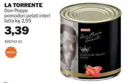 GrosMarket LA TORRENTE Don Peppe pomodori pelati interi offerta