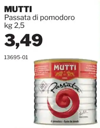 GrosMarket MUTTI Passata di pomodoro offerta