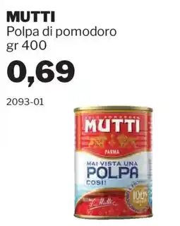 GrosMarket MUTTI Polpa di pomodoro offerta