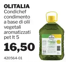 GrosMarket OLITALIA Condichef condimento a base di olii vegetali aromatizzati offerta