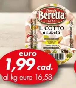 Italmark Fratelli Beretta IL COTTO a cubetti offerta