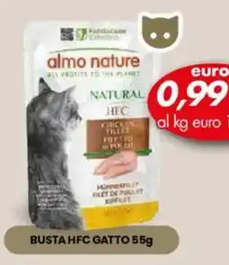 Italmark Almo nature busta hfc gatto offerta