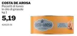 GrosMarket COSTA DE AROSA Pezzetti di tonno offerta