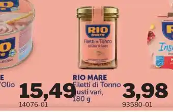 GrosMarket RIO MARE Filetti di Tonno offerta