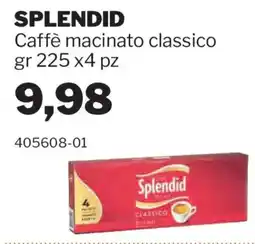 GrosMarket Splendid Caffè macinato classico offerta