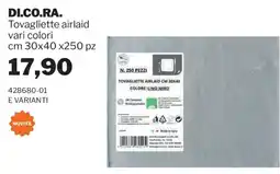 GrosMarket Tovagliette airlaid DI.CO.RA. offerta