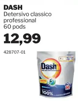 GrosMarket DASH Detersivo classico professional offerta