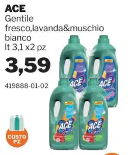 GrosMarket ACE Gentile fresco,lavanda&muschio bianco offerta