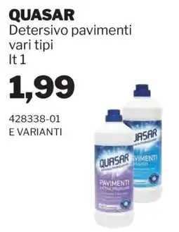 GrosMarket QUASAR Detersivo pavimenti offerta