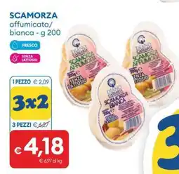 MD Discount SCAMORZA affumicata/bianca - g 200 offerta