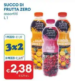 MD Discount SUCCO DI FRUTTA ZERO offerta