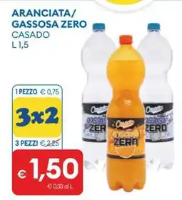 MD Discount ARANCIATA/GASSOSA ZERO offerta