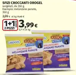 Ipercoop Sfizi croccanti Orogel offerta