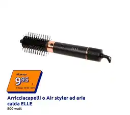 Action Arricciacapelli o Air styler ad aria calda ELLE offerta