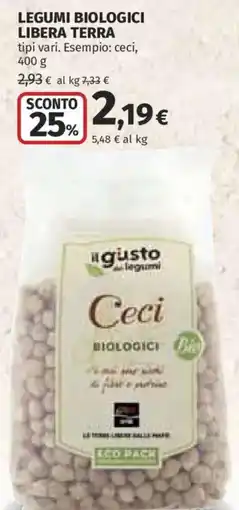 Ipercoop Ceci BIOLOGICI offerta