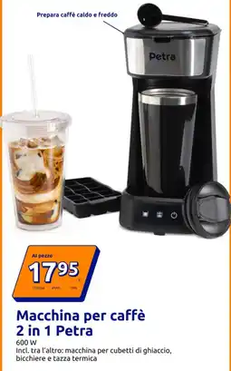 Action Macchina per caffè 2 in 1 Petra offerta