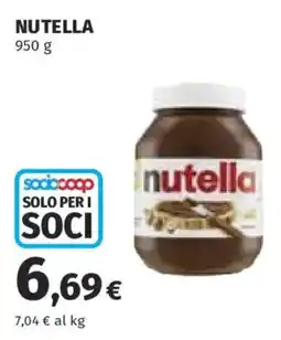 Ipercoop Nutella offerta