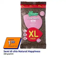 Action Semi di chia Natural Happiness offerta
