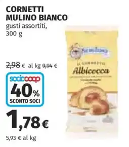 Ipercoop Cornetti Mulino Bianco offerta
