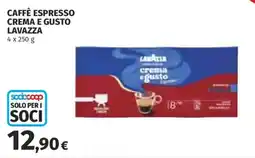 Ipercoop Caffè Espresso Crema e Gusto Lavazza offerta