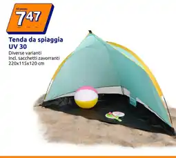 Action Tenda da spiaggia UV 30 offerta