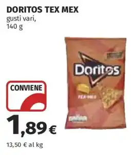 Ipercoop DORITOS TEX MEX offerta