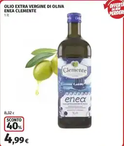 Ipercoop Olio extra vergine di oliva Enea Clemente offerta