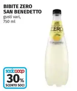 Ipercoop Bibite Zero San Benedetto offerta