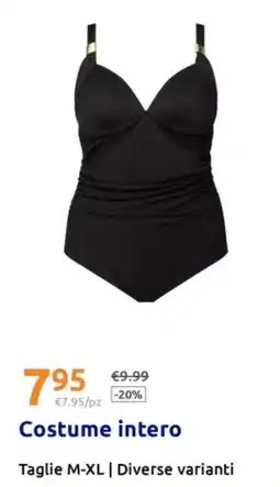 Action Costume intero offerta