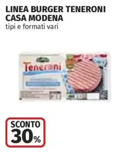 Ipercoop Burger Teneroni Casa Modena offerta