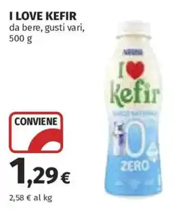 Ipercoop I LOVE KEFIR offerta