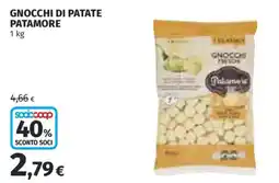 Ipercoop Gnocchi di patate Patamore offerta