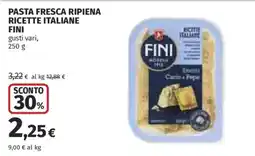 Ipercoop Pasta fresca ripiena ricette italiane Fini offerta