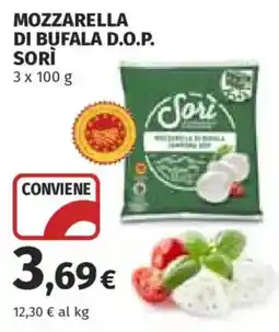 Ipercoop Mozzarella di Bufala D.O.P. Sori offerta