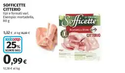 Ipercoop Sofficette Citterio offerta