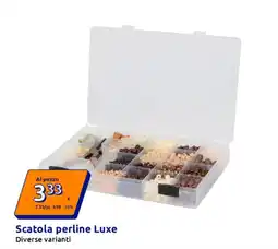 Action Scatola perline Luxe offerta