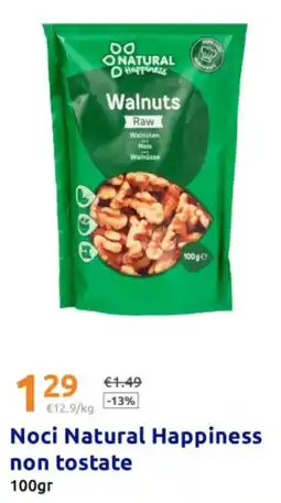 Action Noci Natural Happiness offerta