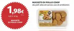 Ipercoop NUGGETS DI POLLO COOP offerta