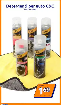 Action Detergenti per auto C&C offerta